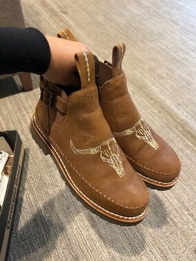 Georgia Boot Chestnut Brown Women's Chelsea Work Boot